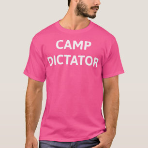 Camiseta Ditador Do Campo Engraçado Diretor E Conselheiro C