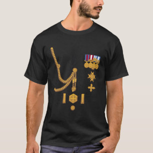 Camiseta Ditador-General Oficial Uniforme Hallowee