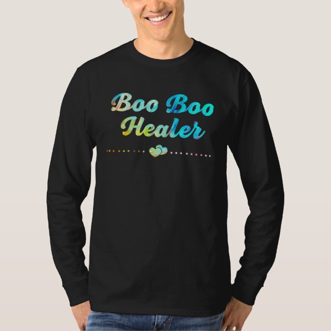 Camiseta Ditas de Trabalho de Mãe Curandeira Mãe Emprego (Frente)