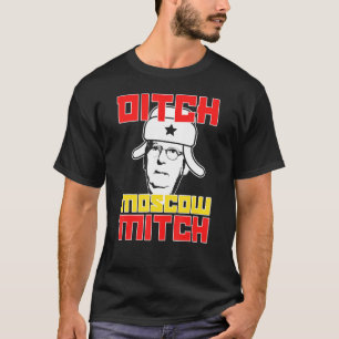 Camiseta DITCH MOSCOW MITCH Senador McConnell Anti Turtle F