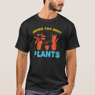 Camiseta Dito de Florista Para Um  de Plantio e Jardinagem 