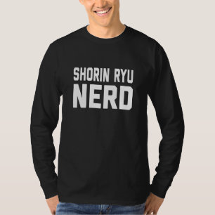 Camiseta Dito de Karate Marcial Japonês Nerd de Shorin Ryu