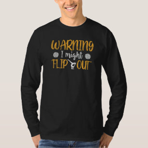 Camiseta Dito de líder de torcida Aviso Eu Posso Dar Uma Vo