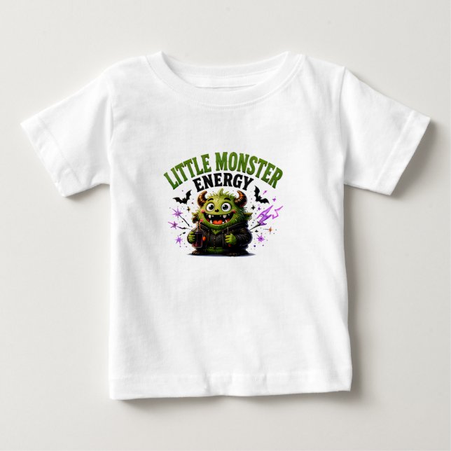 Camiseta 🎃 Dito de Monstro Fofo de Halloween 👹 (Frente)