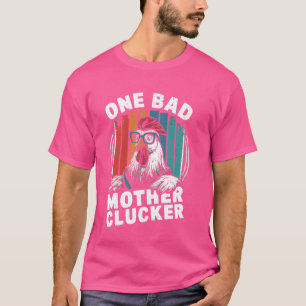 Camiseta Dito Divertido Uma Mãe Frango Ruim Dia da Mãe Gali