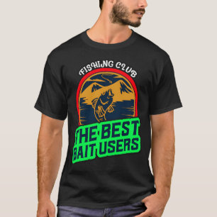 Camiseta Dito Engraçado Acima & Adão Está Na Hora Da Pesca 