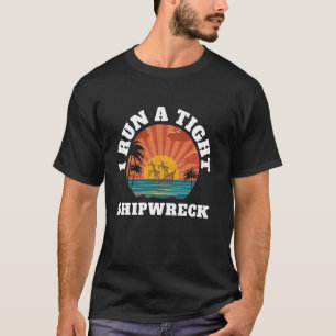 Camiseta Dito Engraçado Citações de Humor Eu Dirijo um Nauf