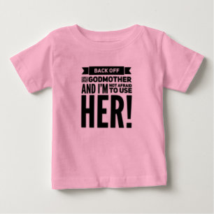 Camiseta Dito engraçado da madrinha