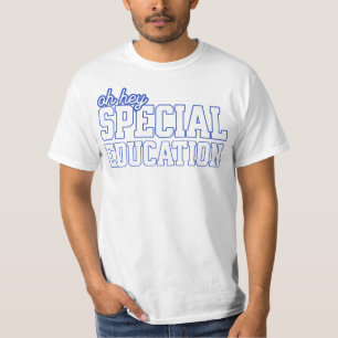 Camiseta Dito engraçado de educação especial Orgulho de pro