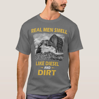 Camiseta Dito engraçado de escavadeira para escavadeira de 
