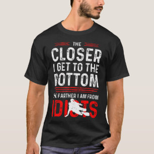Camiseta Dito engraçado de mergulhador para instrutor de me