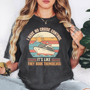 Camiseta Dito engraçado de navio de cruzeiro retrô