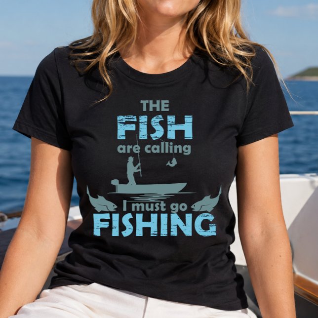 Camiseta Dito engraçado de pesca (Criador carregado)