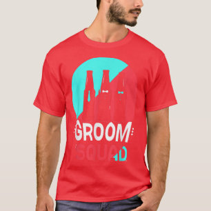 Camiseta Ditos da Equipe do Noivo Festa Casamento Solteirão