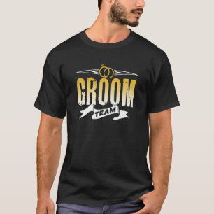 Camiseta Ditos da Equipe do Noivo na Festa de Despedida de