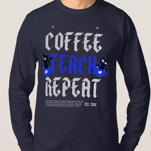 Camiseta Ditos de Professor Assistente de Ensino de Arte (Criador carregado)