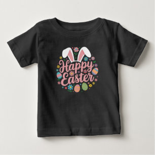 Camiseta Ditos Felizes Páscoa Ovo Coelho