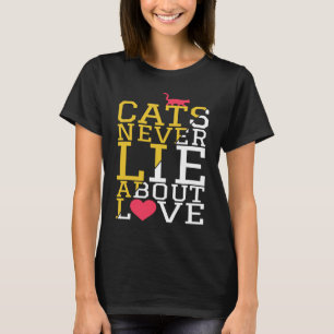 Camiseta Ditos Para Gato Para Homens Mulheres Família Amigo