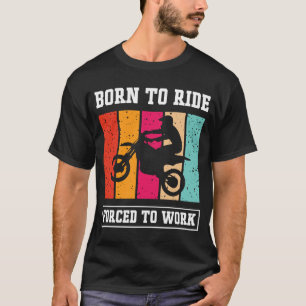 Camiseta Ditos Para Homens De Motocicletas Amizades Familia