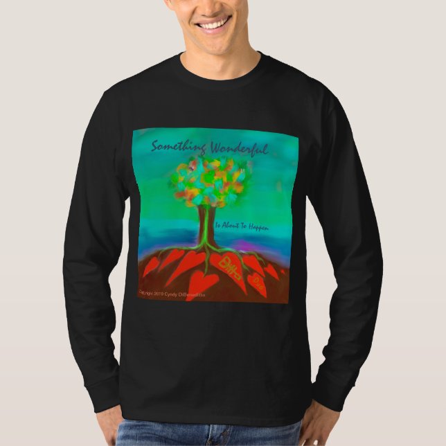 Camiseta Ditto Duo Long Sleeve TShirt Música positiva (Frente)