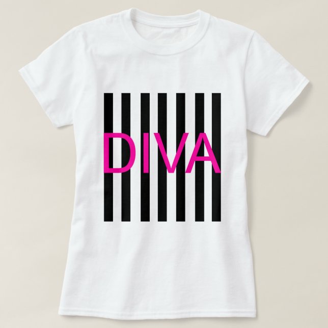 Camiseta Diva (Frente do Design)