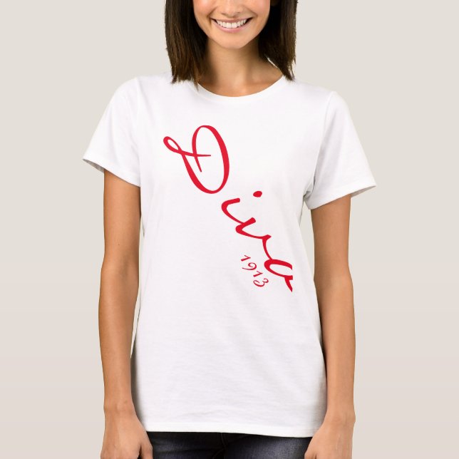 Camiseta Diva 1913 (Frente)