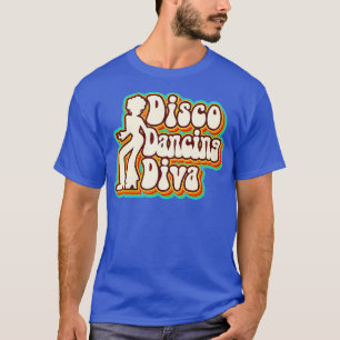 Camiseta Diva de dança de Disco Retroativo no Halloween do