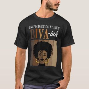 Camiseta Diva de HBCU sem desculpas