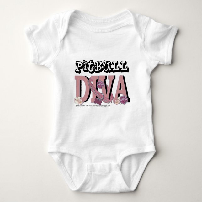 Camiseta DIVA de Pitbull (Frente)