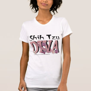 Camiseta DIVA de Shih Tzu