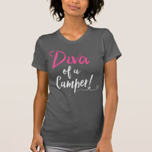 Camiseta "Diva de um campista! "
