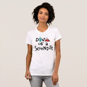 Camiseta "DIVA de um Cientista"