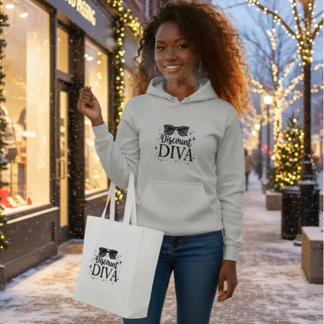 Camiseta Diva do Desconto - Rainha da Compras Chic e Espert (Criador carregado)