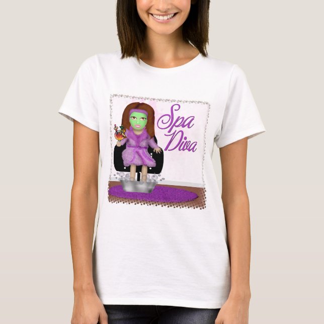 Camiseta Diva dos termas (Frente)