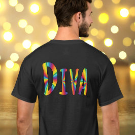 Camiseta DIVA Fabuloso Colorido
