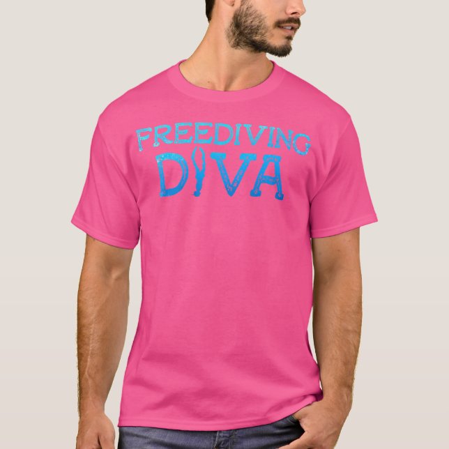 Camiseta Diva Freediver Apnea Diva Diva (Frente)