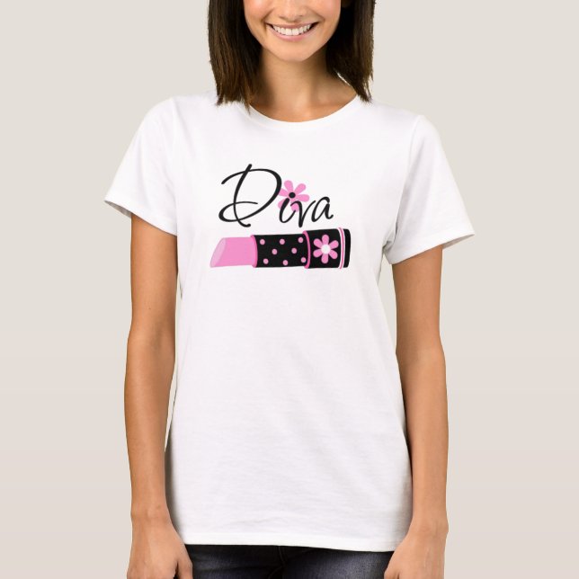 Camiseta Diva Girl Shirt (Frente)