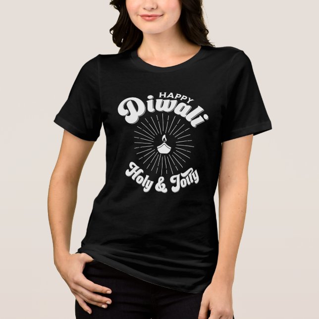 Camiseta Divali Santa e Alegre (Frente)