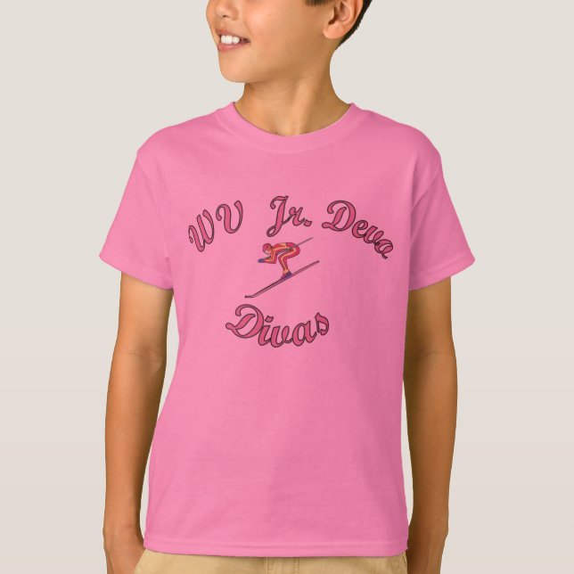 Camiseta Divas do júnior de WV (Frente)