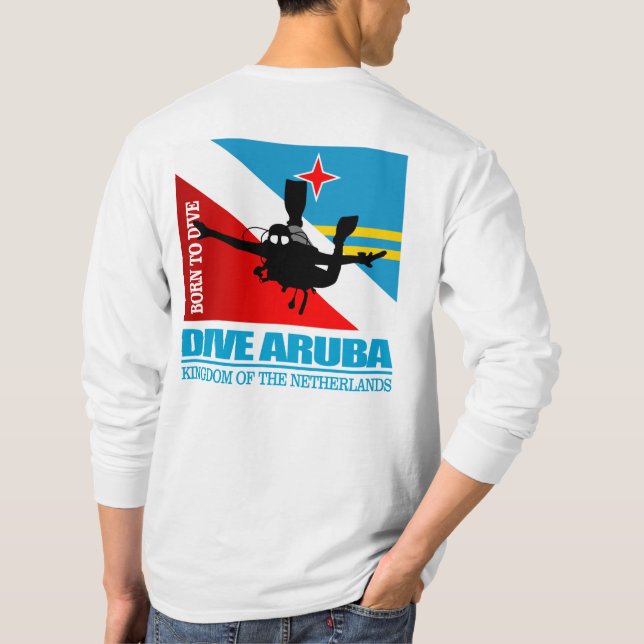 Camiseta Dive Aruba DF2 (Verso)