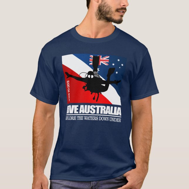Camiseta Dive Austrália DF2 (Frente)