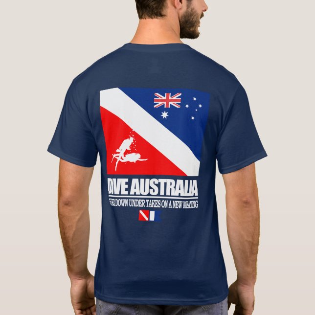Camiseta Dive Austrália (sq) (Verso)