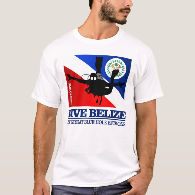 Camiseta Dive Belize DF2 (Frente)