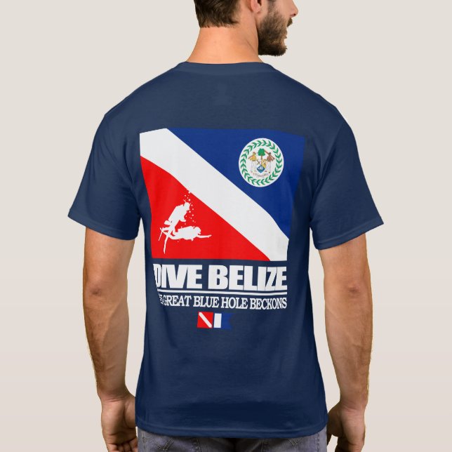 Camiseta Dive Belize (sq) (Verso)