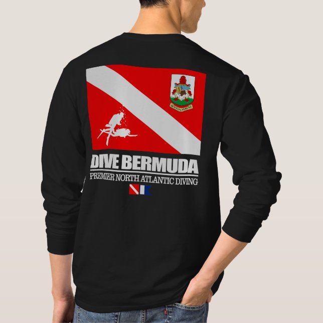 Camiseta Dive Bermuda (sq) (Verso)