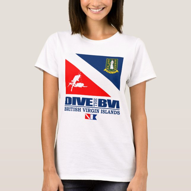 Camiseta Dive BVI (sq) (Frente)