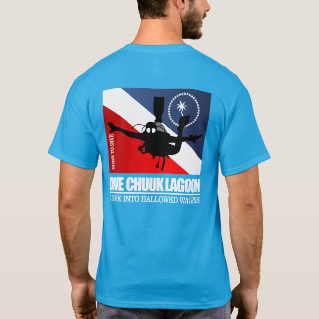 Camiseta Dive Chuuk Lagoa DF2 (Verso)