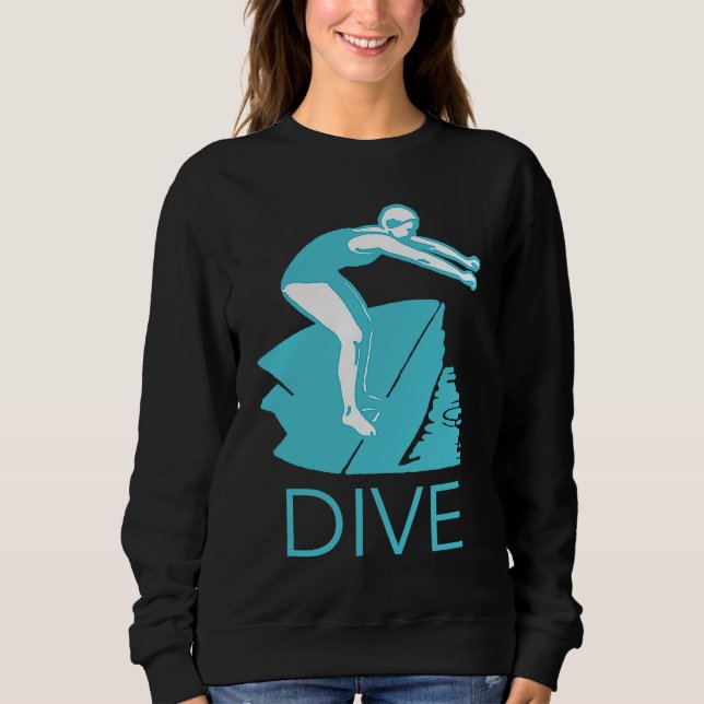 Camiseta DIVE Encourage Inspire Motivate Boost Support Retr (Frente)