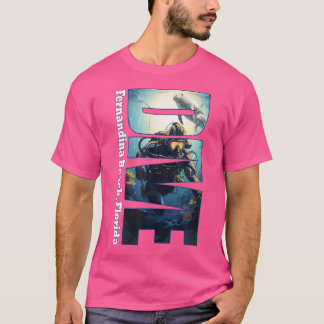 Camiseta Dive Fernandina Beach Scuba Diving Snorkel