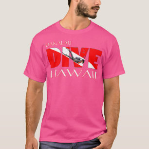 Camiseta Dive Hakalau Hawaii Scuba Merging Snorkeling